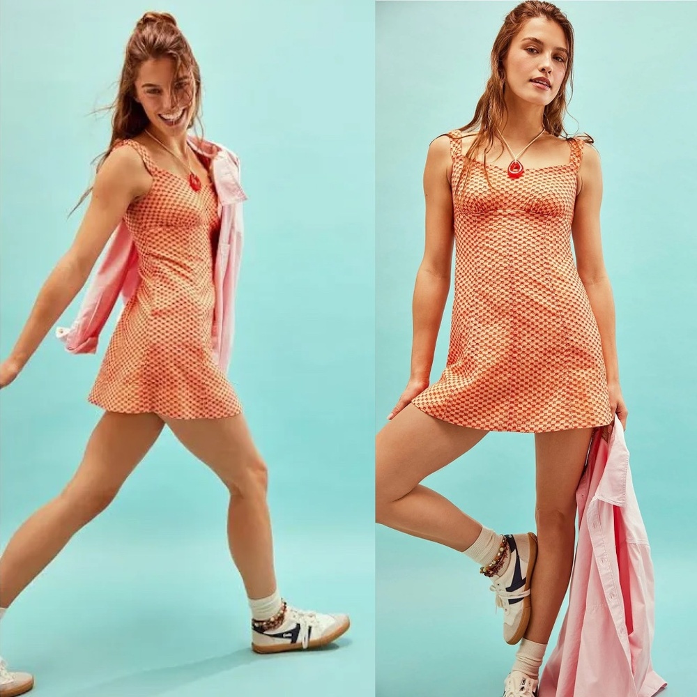 NWT Free People Dresses Free People Berry Kiss Mini Dress